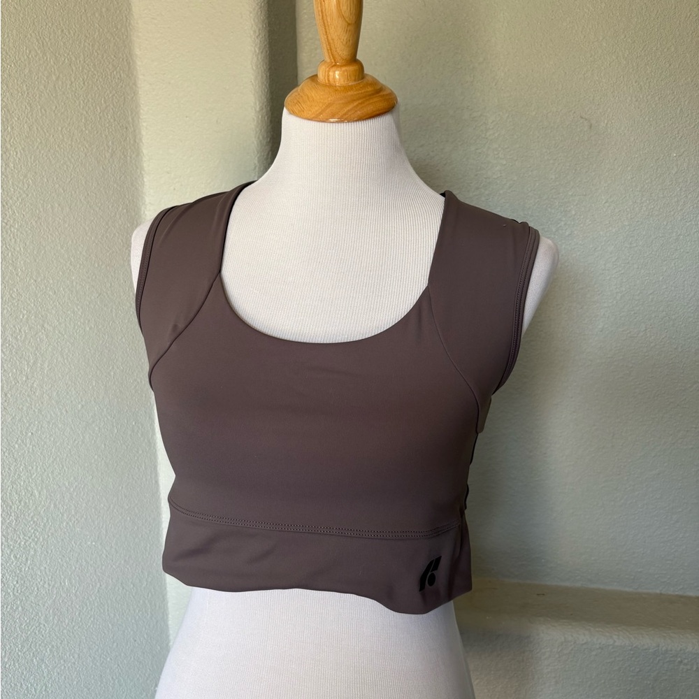 Forme black and gray bra
